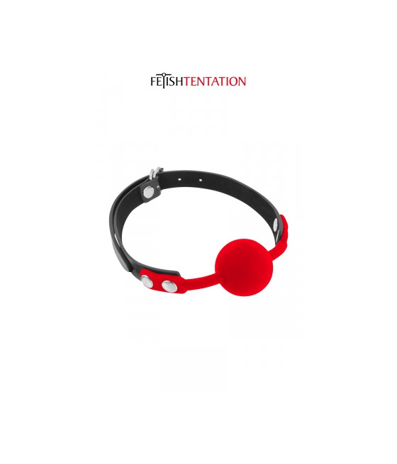 Baillon boule rouge - Fetish Tentation