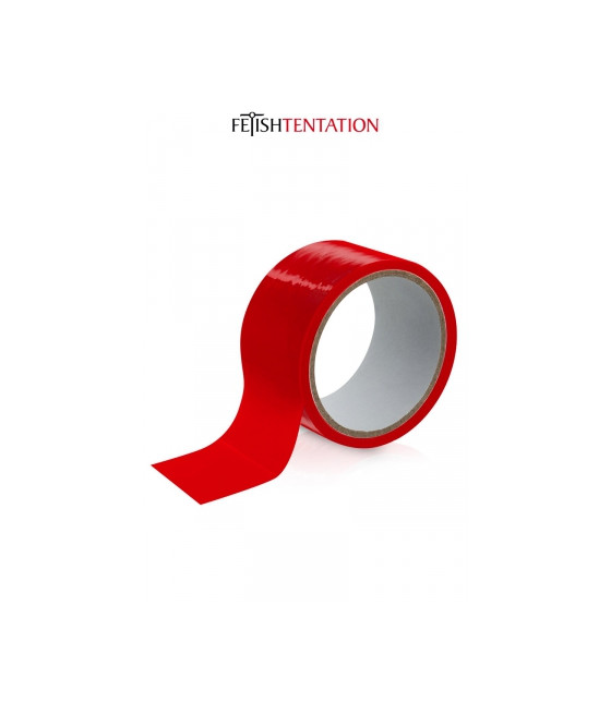 Ruban de soumission rouge 15m - Fétish Tentation