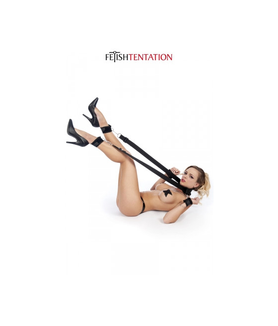Sangle de bondage cou chevilles et poignets - Fetish Tentation