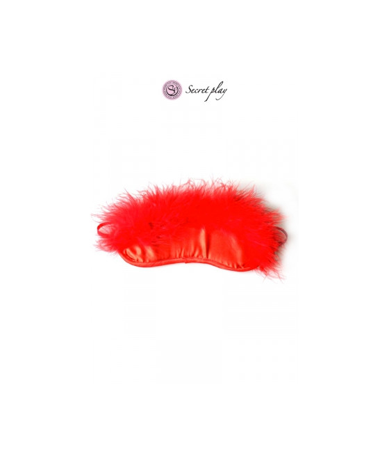 Bandeau rouge marabou - Secret Play