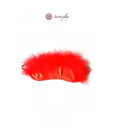 Bandeau rouge marabou - Secret Play