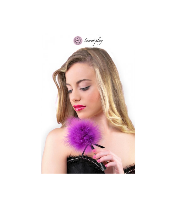 Plumeau 18 cm violet