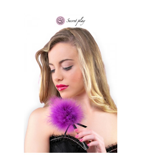 Plumeau 18 cm violet