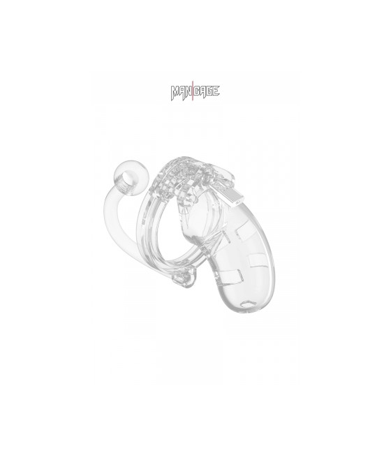 Cage de chasteté 9cm avec plug - ManCage 10