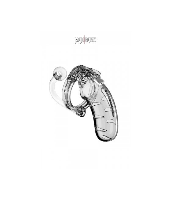 Cage de chasteté 11,5cm avec plug - ManCage 11