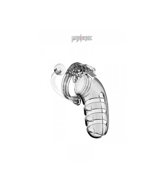 Cage de chasteté 14cm avec plug - ManCage 12