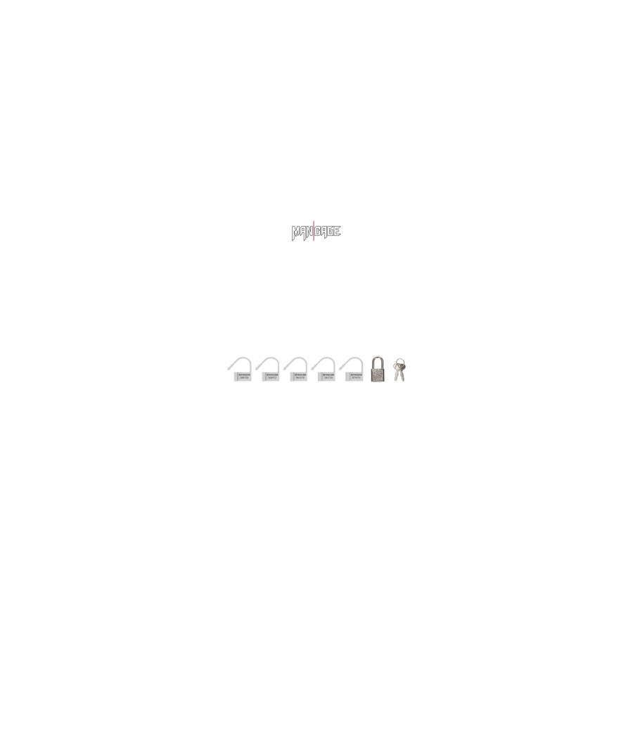 6 Cadenas blanc - Mancage 6 Cadenas blanc - Mancage