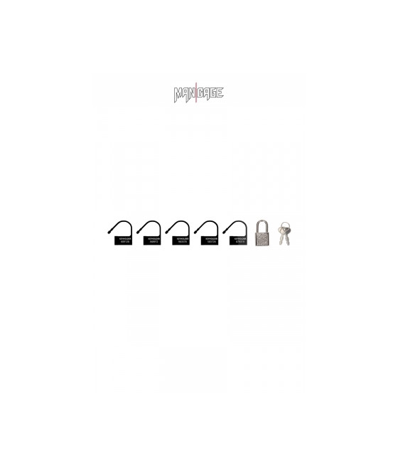 6 Cadenas  noir - Mancage