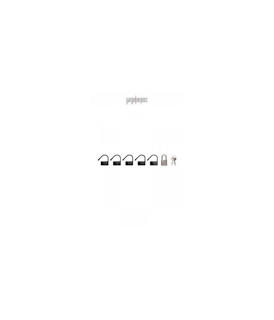 6 Cadenas noir - Mancage 6 Cadenas noir - Mancage