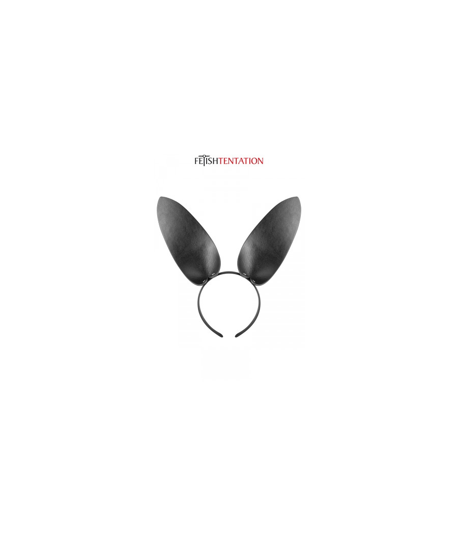 Oreilles de lapin en simili cuir - Fetish Tentation Oreilles de lapin en simili cuir - Fetish Tentation