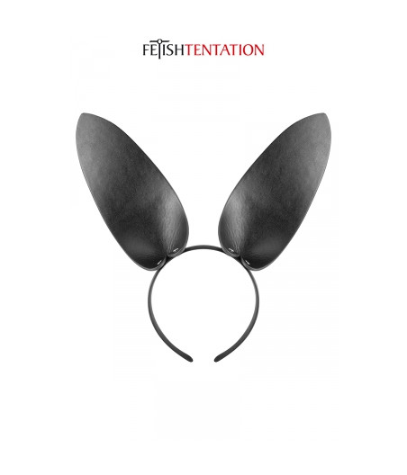 Oreilles de lapin en simili cuir - Fetish Tentation