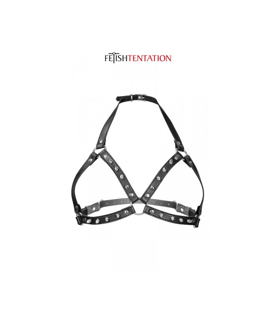 Harnais poitrine à pointes - Fetish Tentation