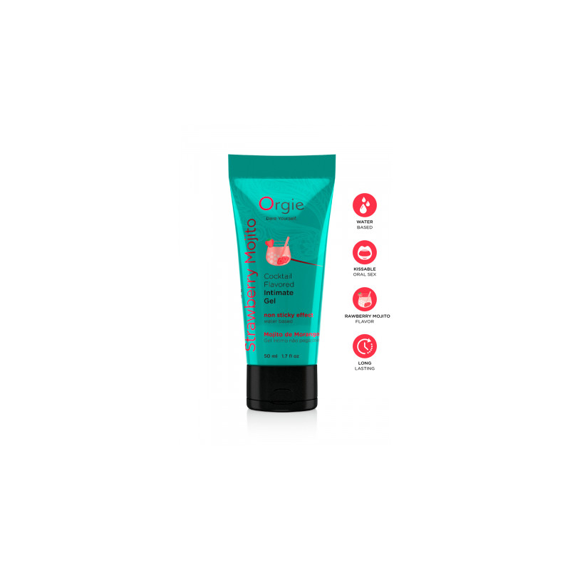 Gel intime Lube Tube Cocktail Fraise Mojito 50ml