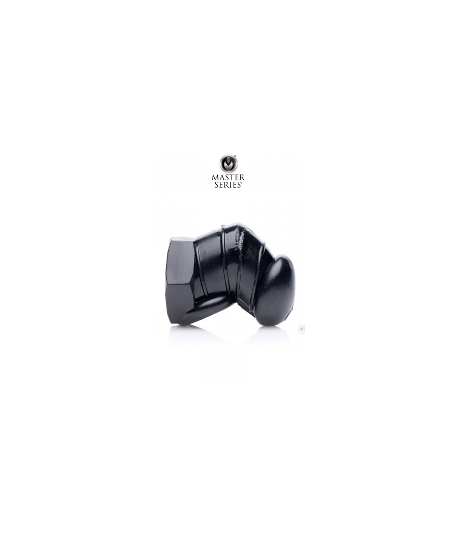 Cage de chasteté restrictive noire - Master Series Cage de chasteté restrictive noire - Master Series