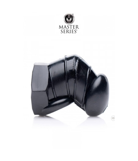 Cage de chasteté restrictive noire - Master Series