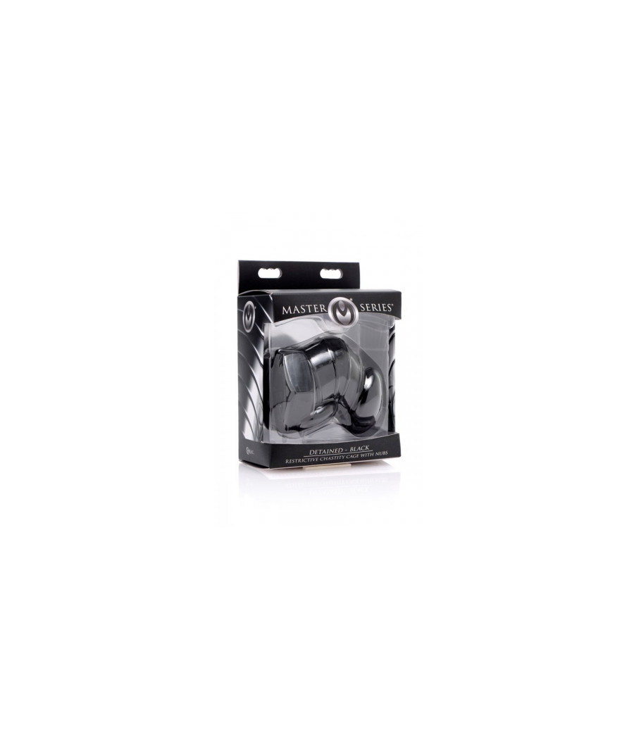 Cage de chasteté restrictive noire - Master Series