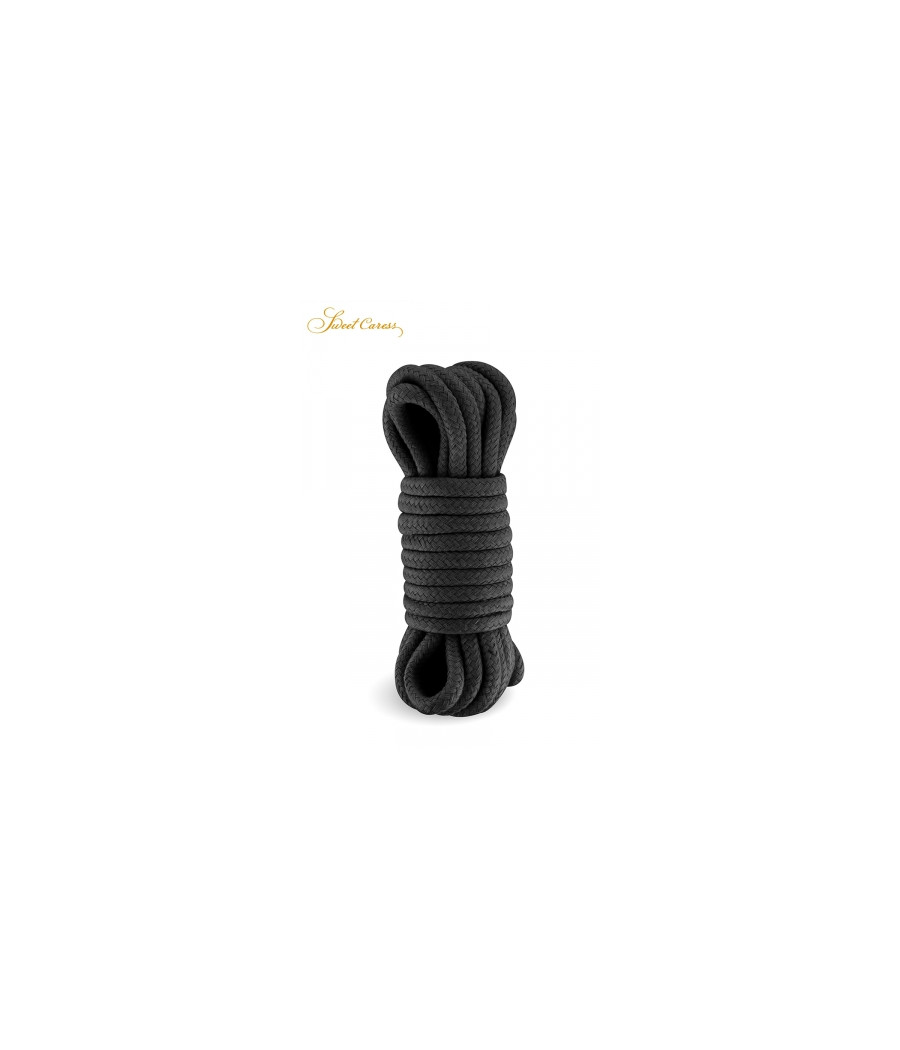 Corde de bondage noire 5m - Sweet Caress Corde de bondage noire 5m - Sweet Caress