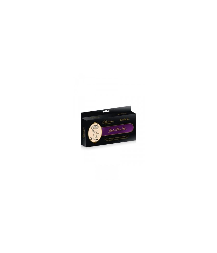 5 liens satin pourpre - Sweet Caress