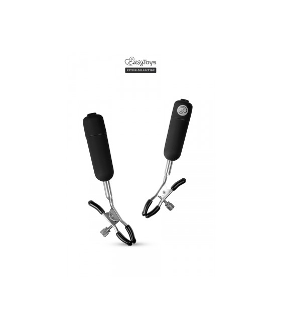 Pinces à tétons vibrantes  - Easytoys Fetish Collection