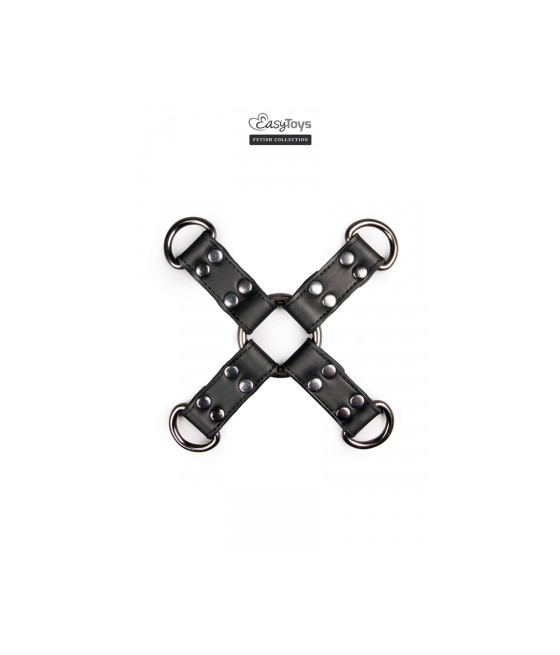 Croix en cuir Hog Tie - Easytoys Fetish Collection