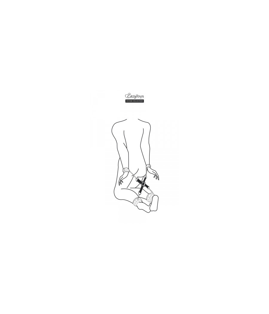 Croix en cuir Hog Tie - Easytoys Fetish Collection