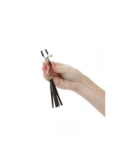 Pinces à tétons avec pompons - Calexotics