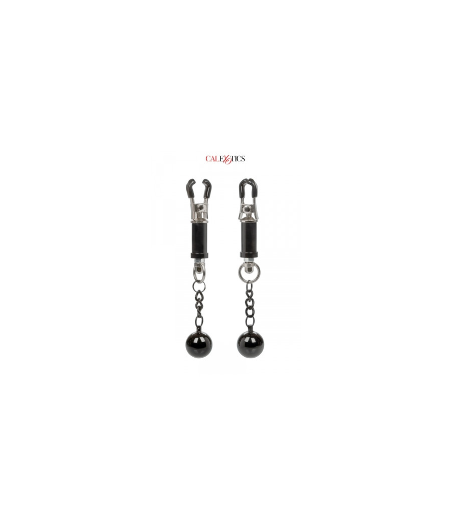 Pinces à tétons avec poids - Calexotics Pinces à tétons avec poids - Calexotics