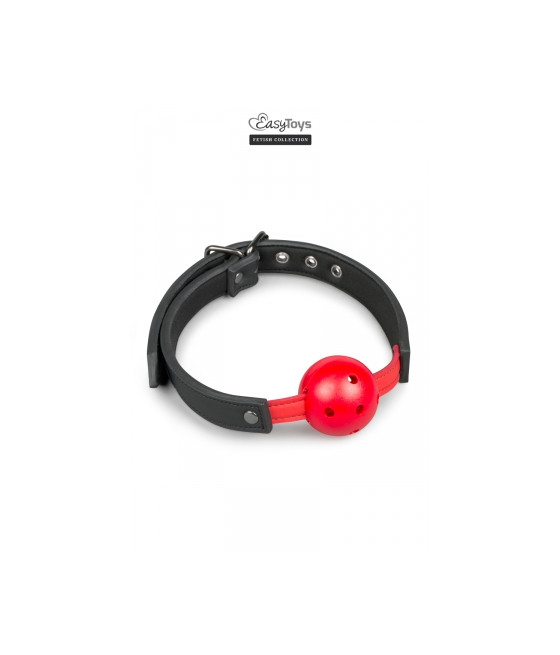 Gagged Ball avec balle rouge - EasyToys Fetish Collection