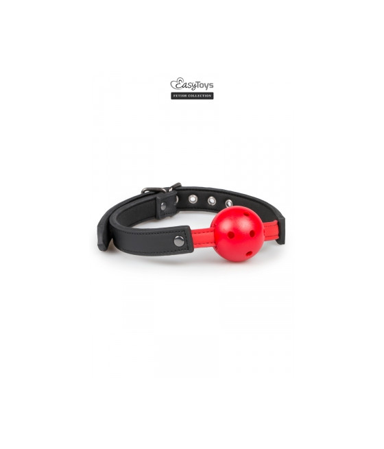 Gagged Ball avec balle rouge - EasyToys Fetish Collection