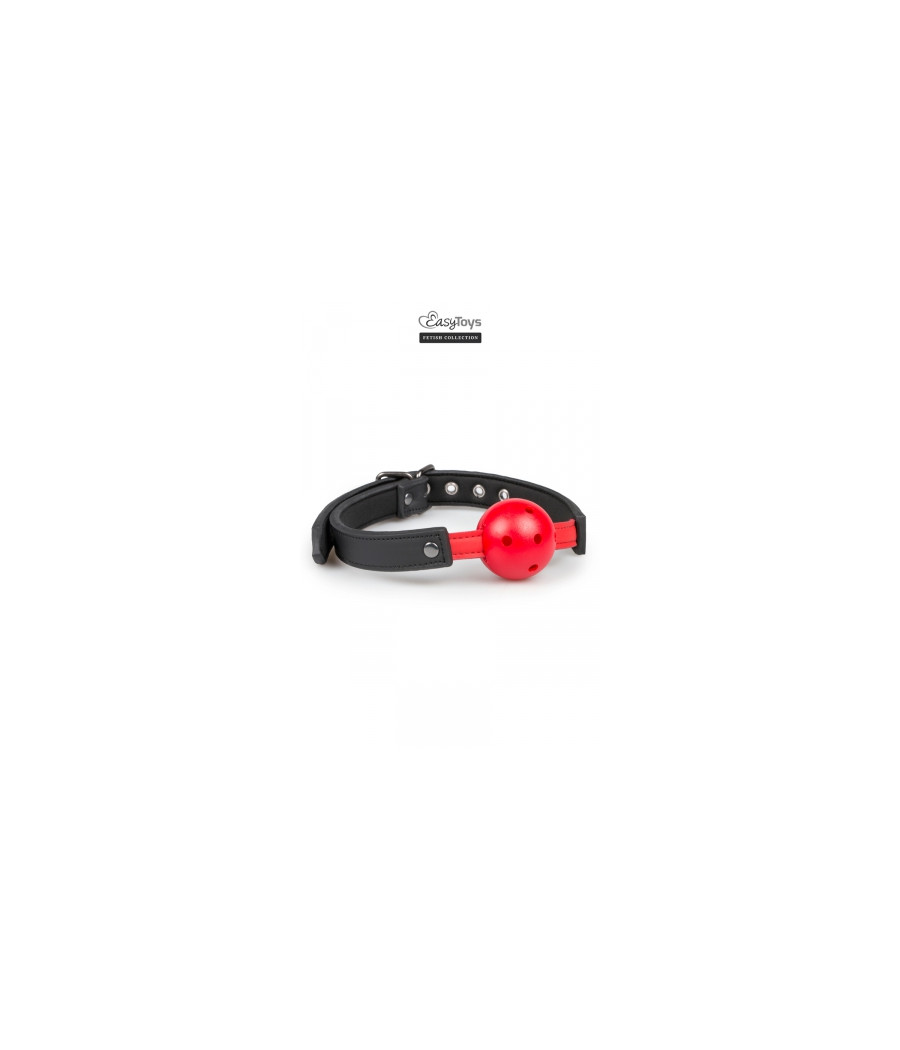 Gagged Ball avec balle rouge - EasyToys Fetish Collection