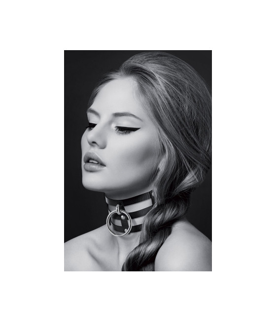 Collier Fetish large avec anneau - Bijoux pour Toi