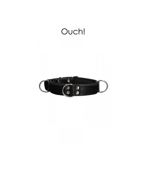 Collier Bondage Deluxe noir - Ouch!