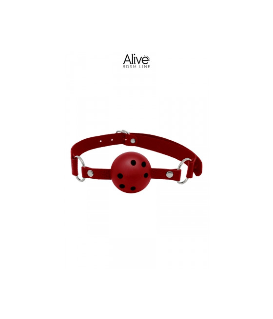 Baillon Discretion rouge - Alive