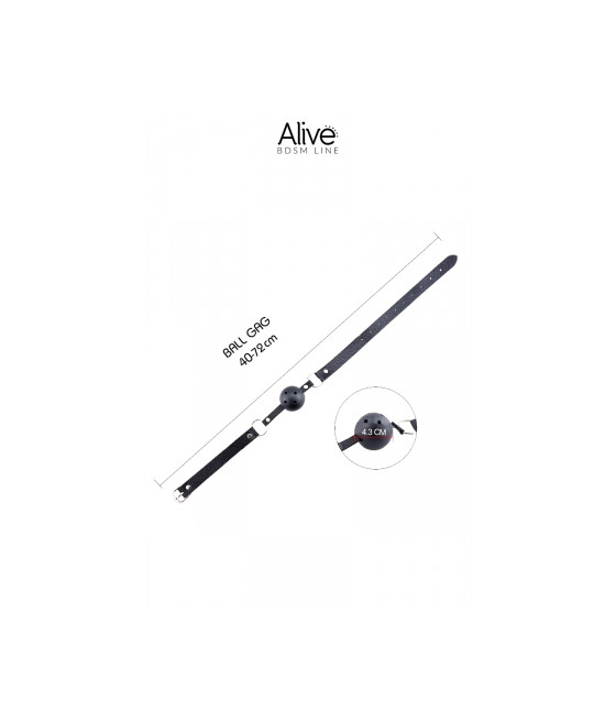 Baillon Discretion noir - Alive