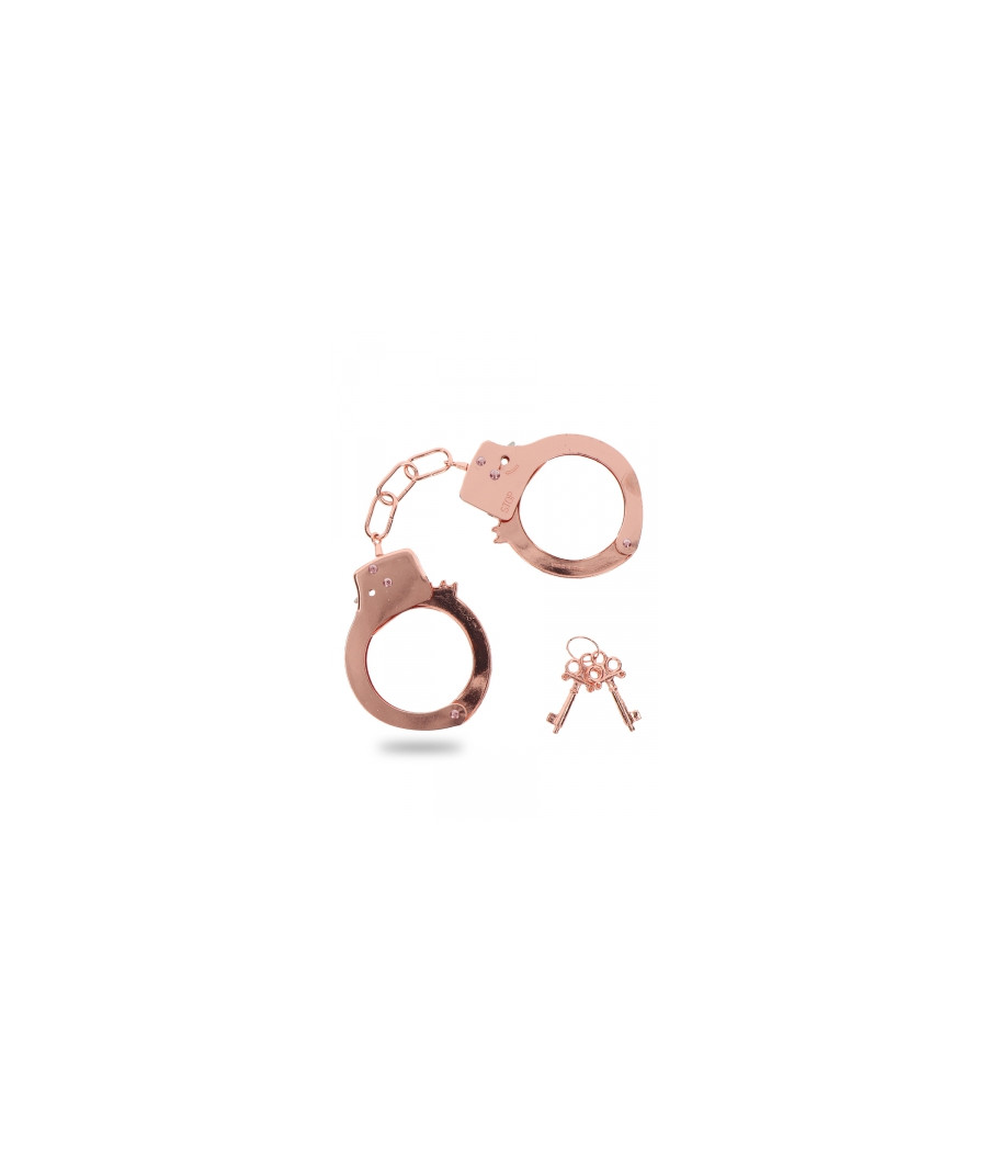 Menottes métal rose gold - Toy Joy Menottes métal rose gold - Toy Joy