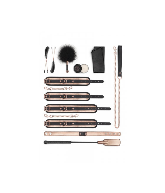 9 accessoires BDSM Rosy Gold