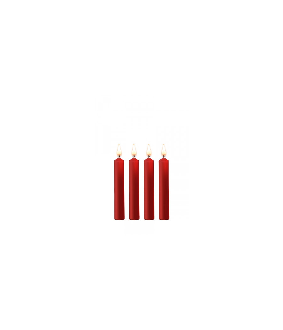 4 bougies SM rouges - Ouch! 4 bougies SM rouges - Ouch!