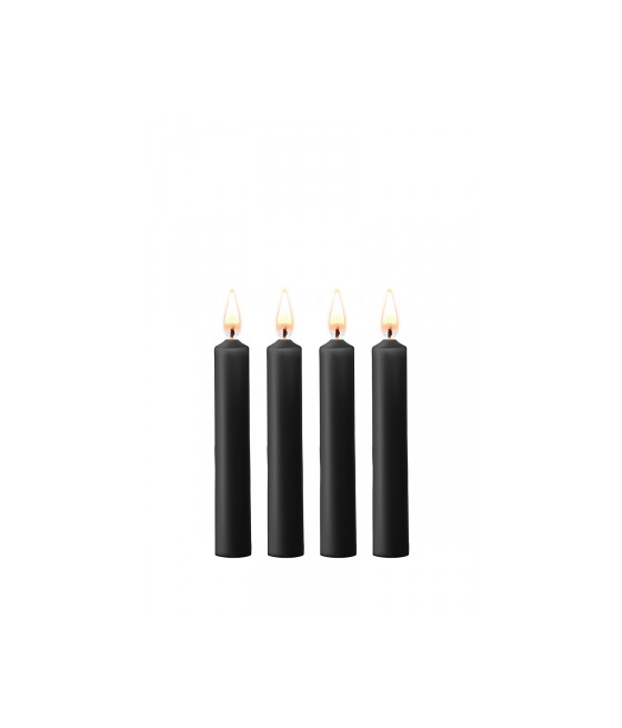 4 bougies SM noires - Ouch!