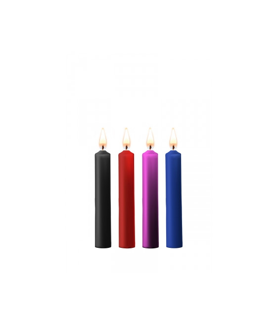 4 bougies SM colorées - Ouch!