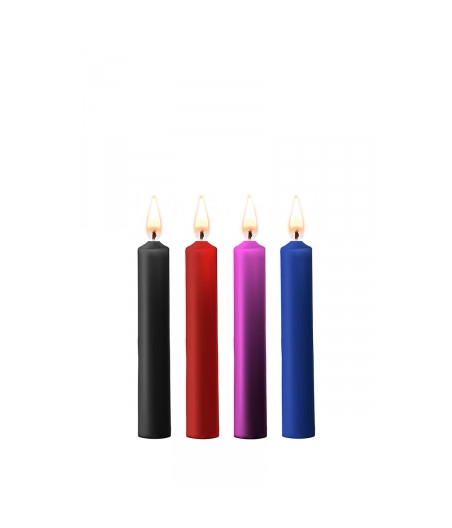 4 bougies SM colorées - Ouch!