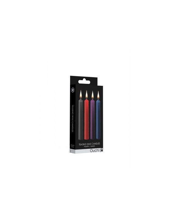 4 bougies SM colorées - Ouch!