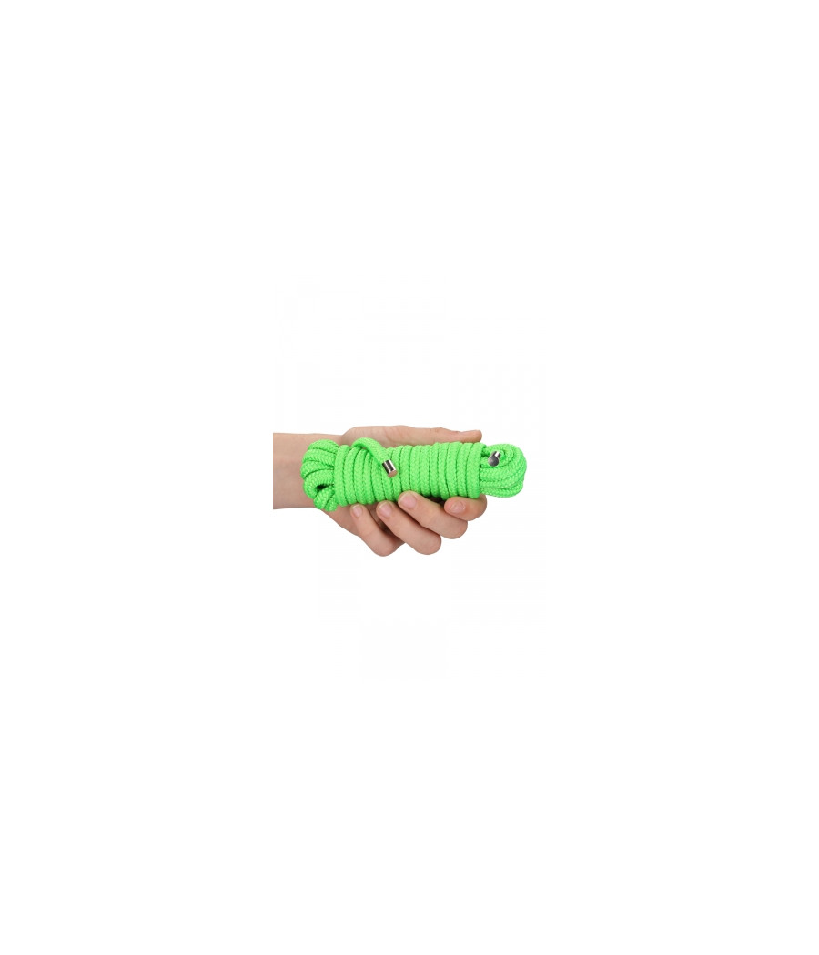Corde de bondage phosphorescente 5m - Ouch