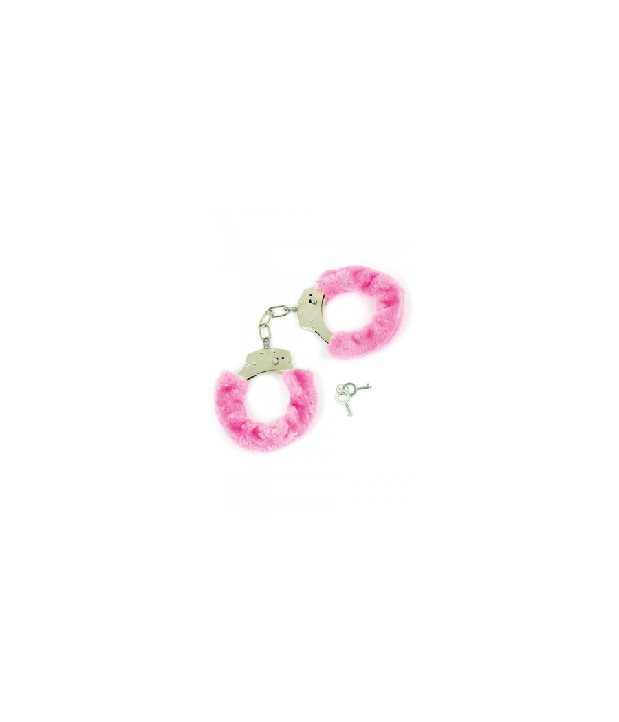 Menottes fourrure rose - Litolu Menottes fourrure rose - Litolu