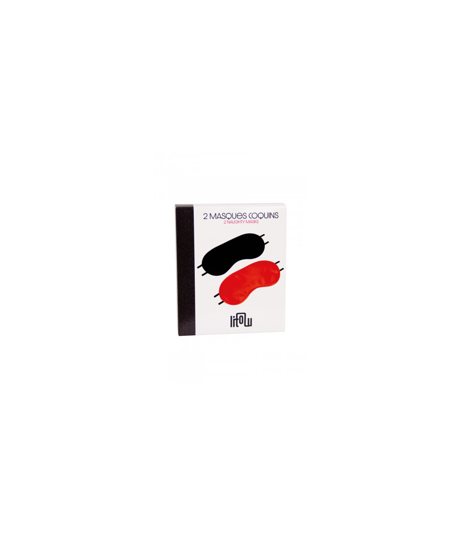 2 masques coquins - Litolu
