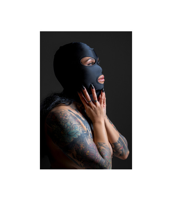 Cagoule BDSM 3 ouvertures - Taboom