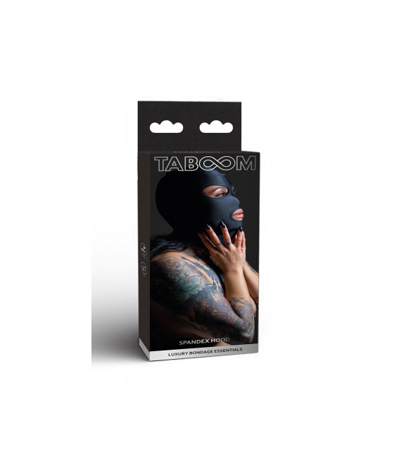 Cagoule BDSM 3 ouvertures - Taboom