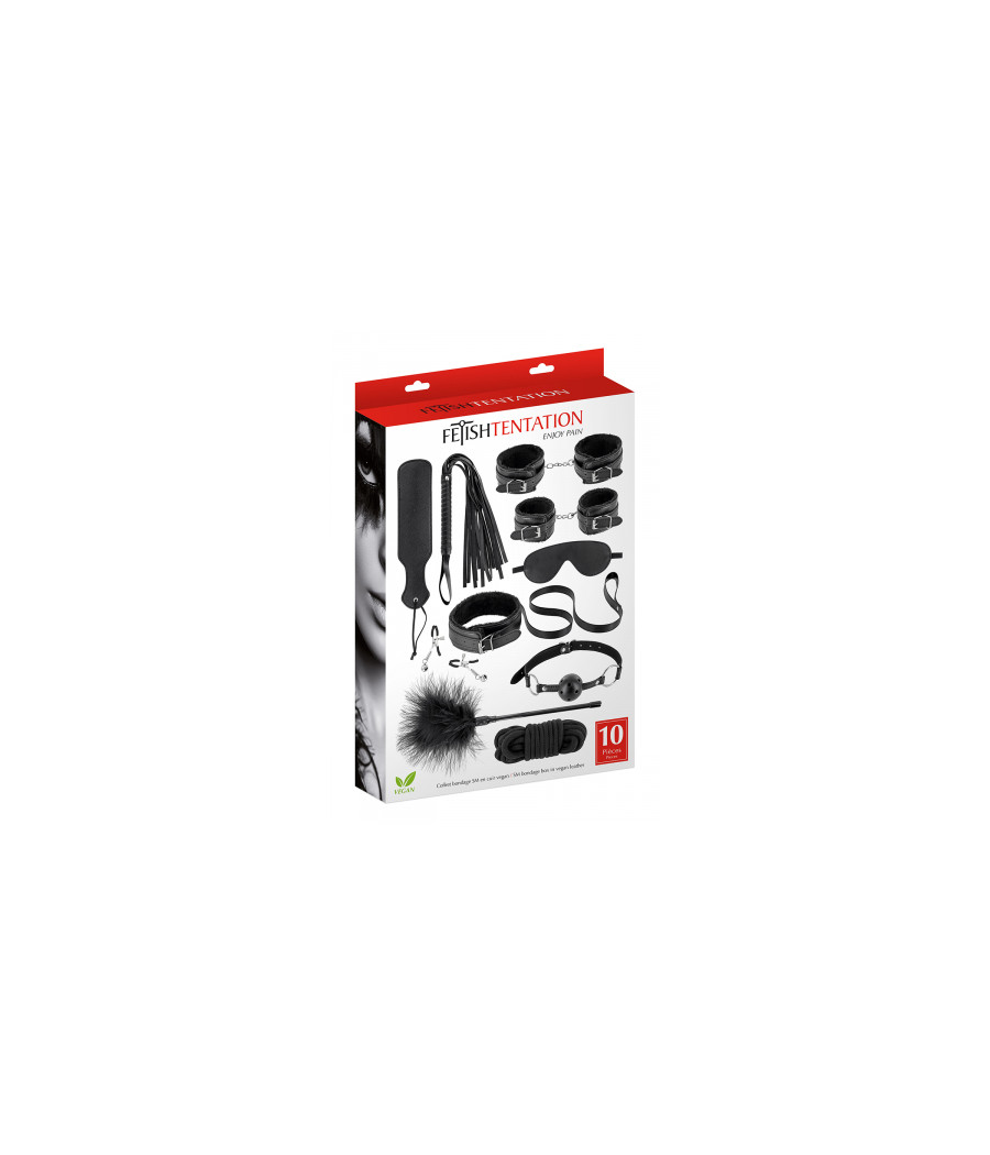 Coffret Bondage SM 10 pièces