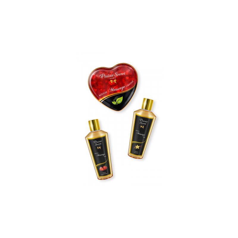 Coffret massage privÃ© Plaisir Secret