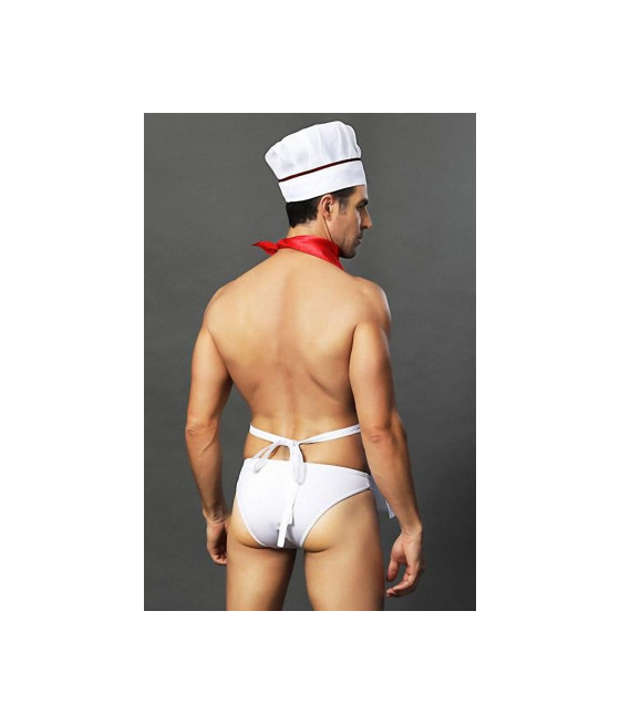 Tenue de cuisinier sexy - 4 pièces