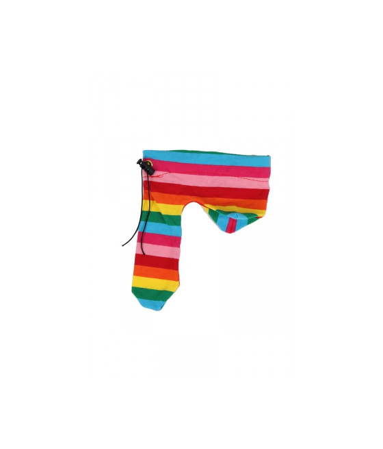 Cache-sexe multicolore